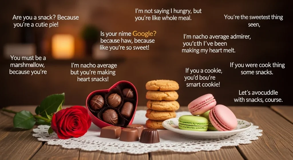 Romantic Snack Rizz Lines to Melt Hearts