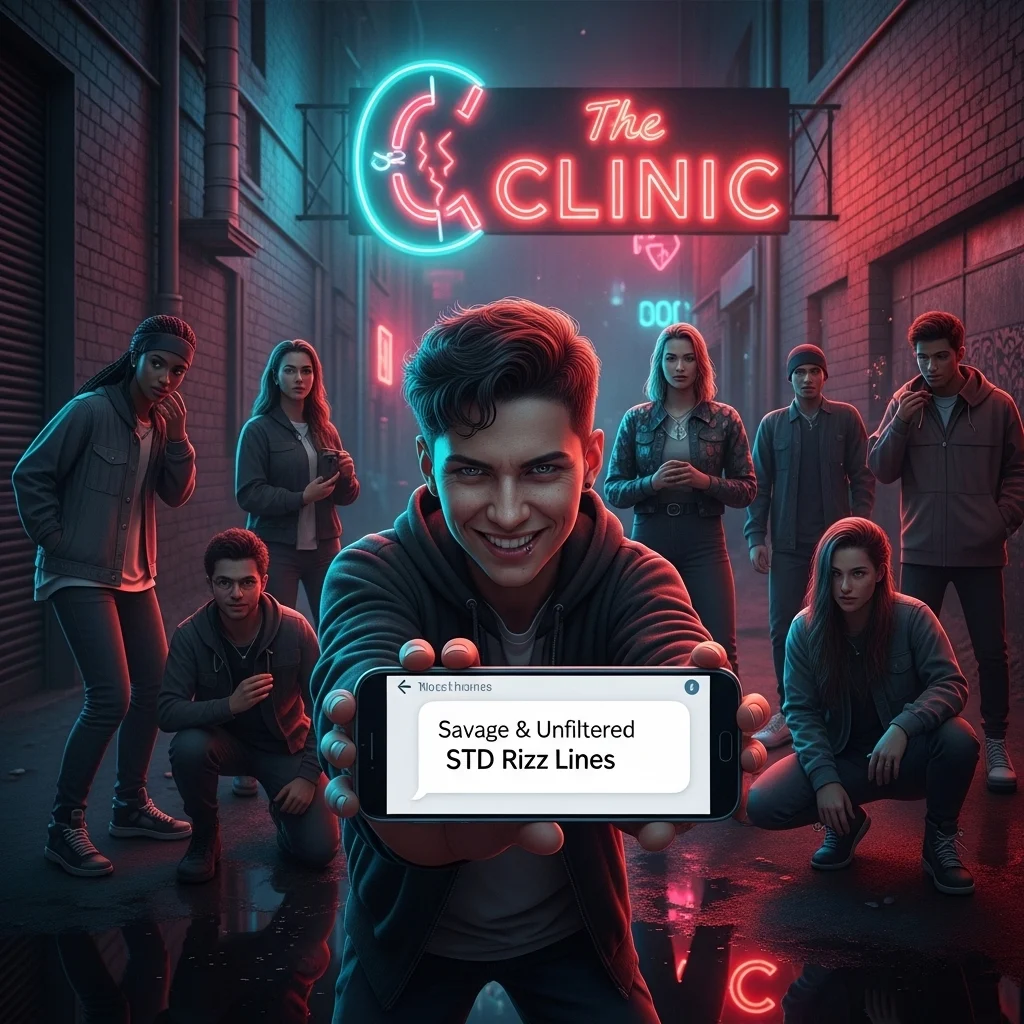 Savage & Unfiltered STD Rizz Lines