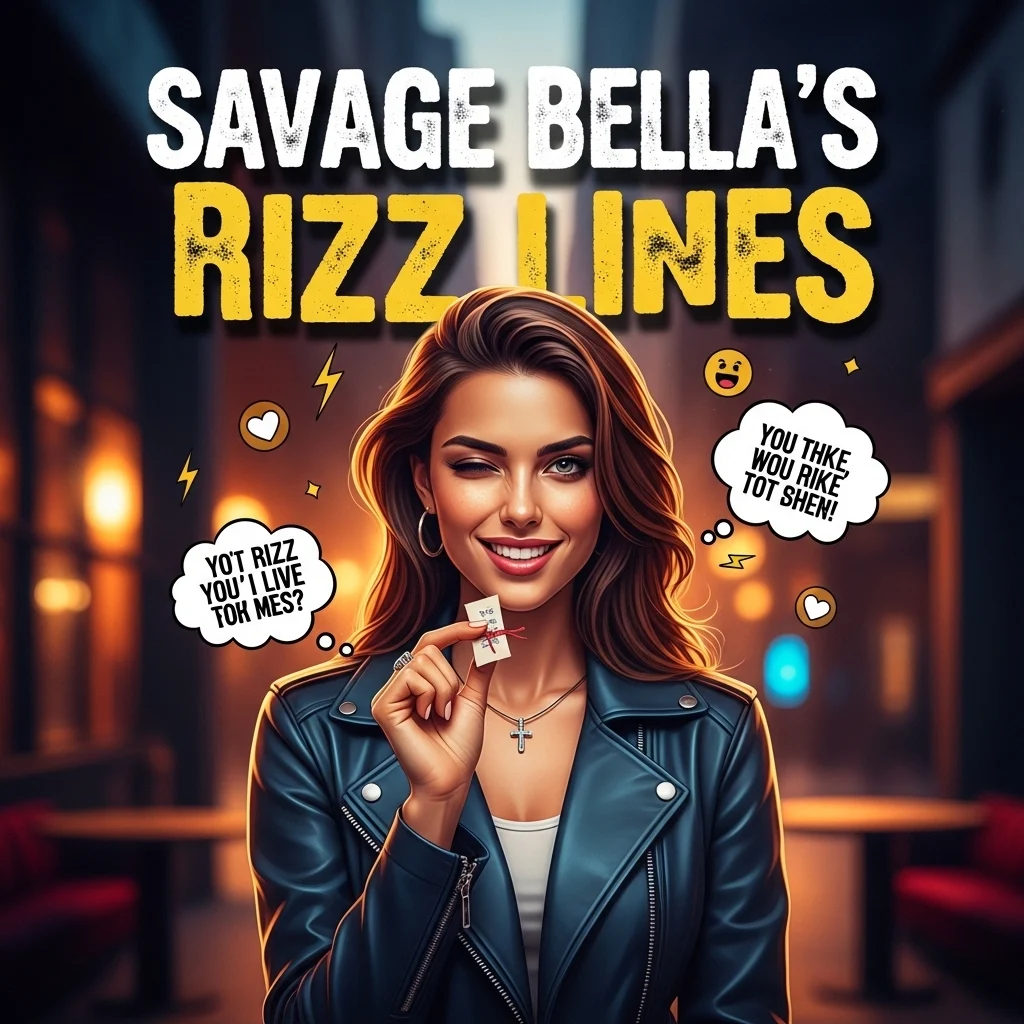 Savage Bella rizz lines