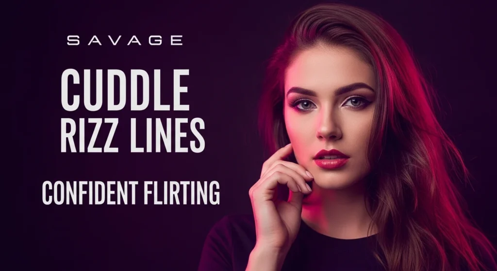 Savage Cuddle Rizz Lines for Confident Flirting