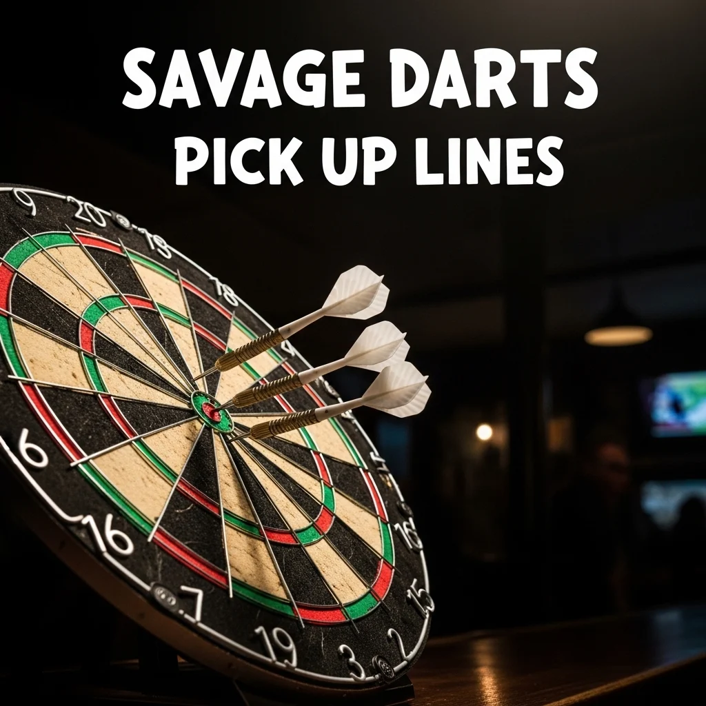 Savage Darts Pick Up Lines