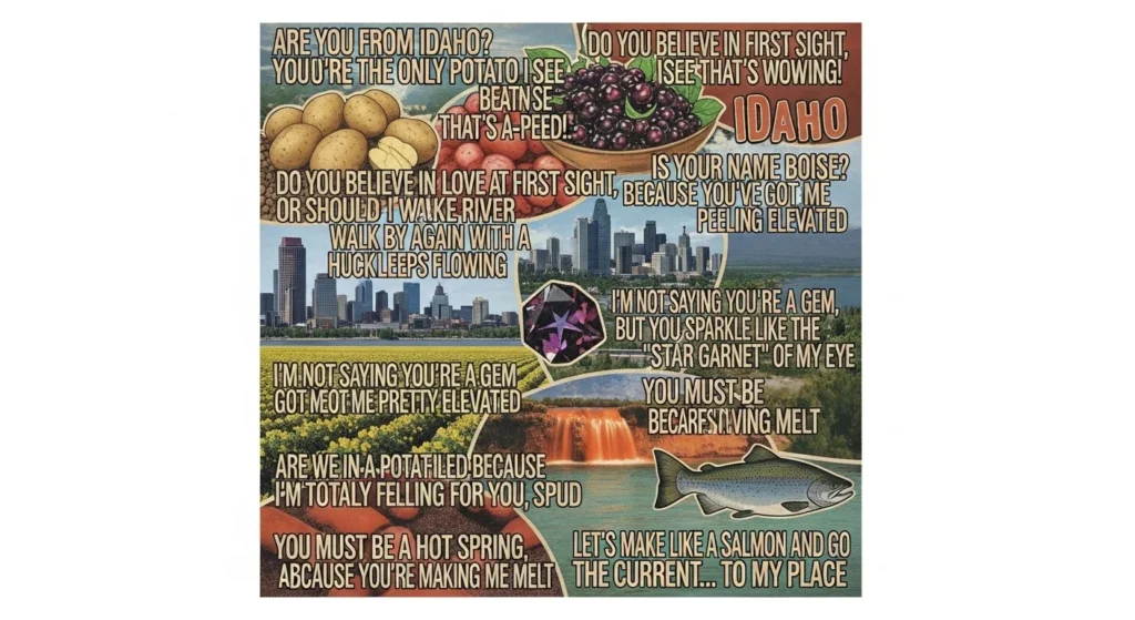 😎 Savage Idaho Rizz Lines for Confident Flirting