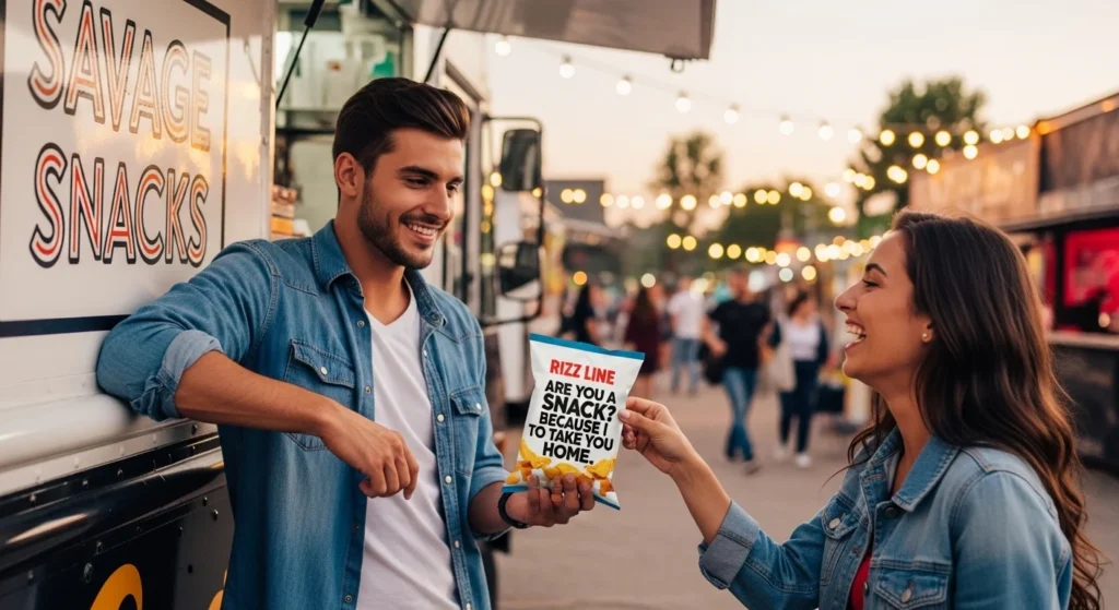 Savage Snack Rizz Lines for Confident Flirting