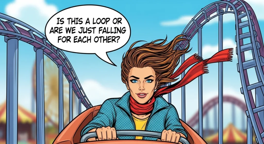 ⚡ Short & Snappy Roller Coaster Rizz Lines