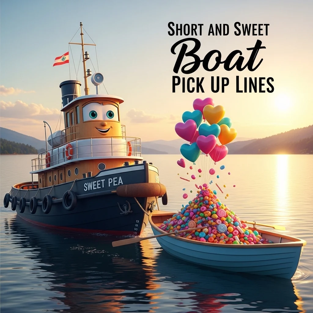 Short and Sweet Boat Pick Up Lines