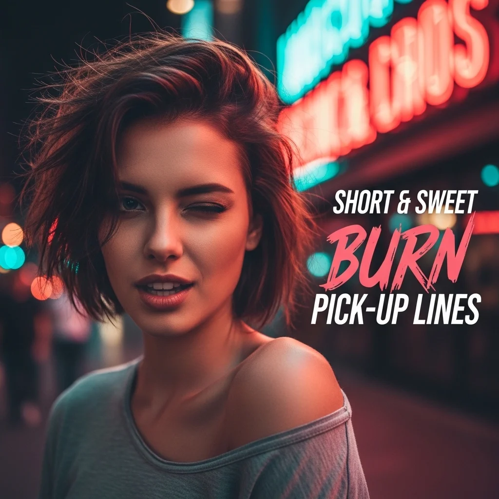 Short and Sweet Burn Pick Up Lines