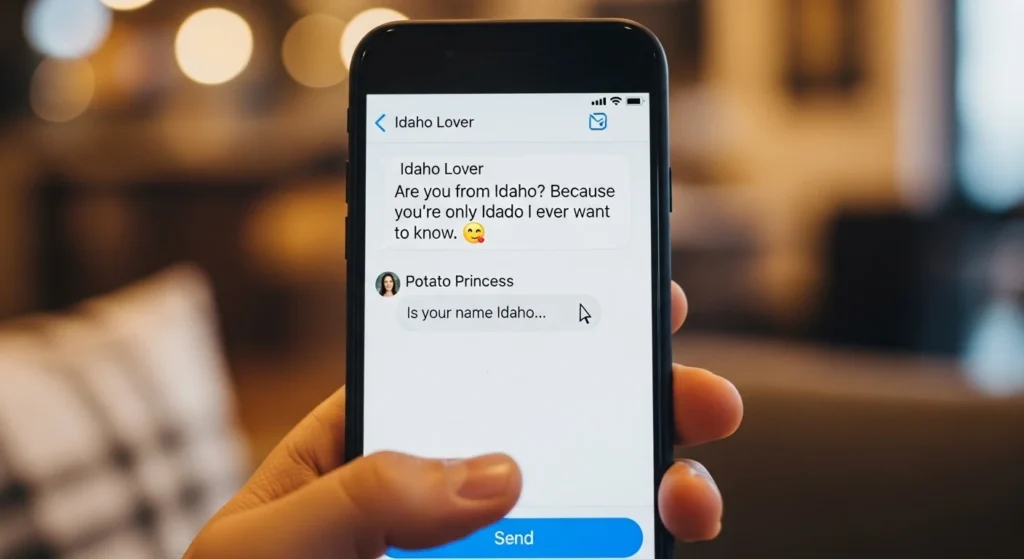 📱 Short Idaho Rizz Lines for Quick Texts