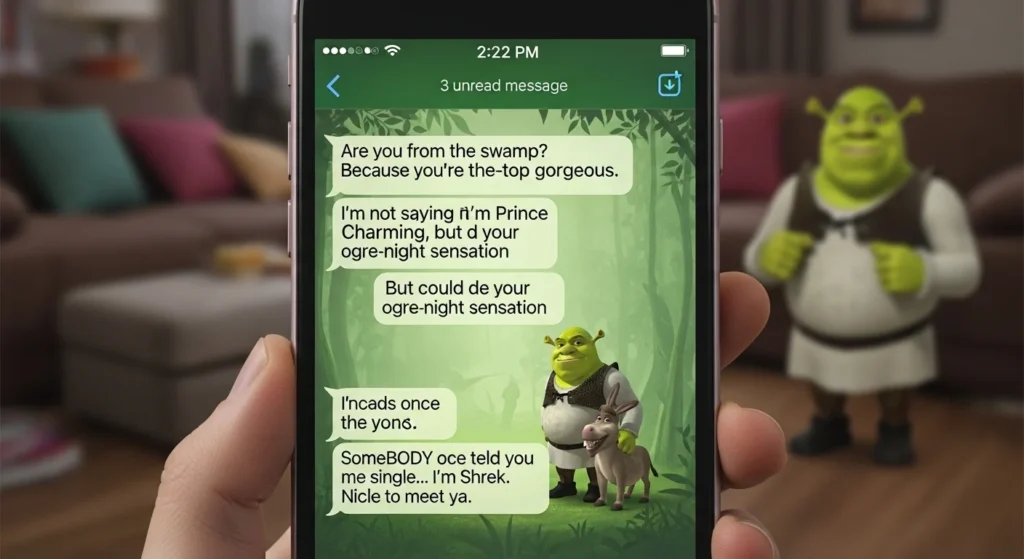 💬 Short Shrek Rizz Lines for Quick Texts