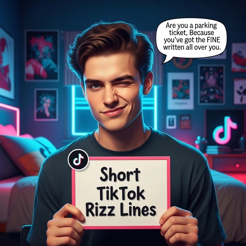 Short TikTok Rizz Lines