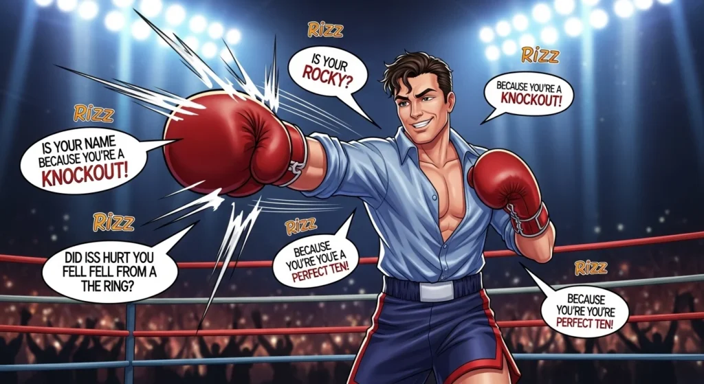 Smooth Boxing Rizz Lines