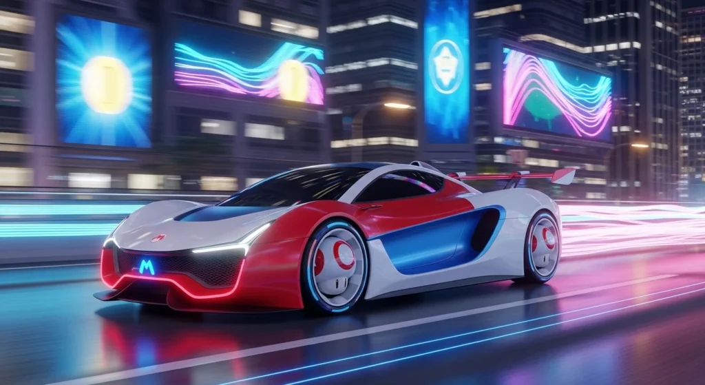 Smooth Mario Rizz Lines