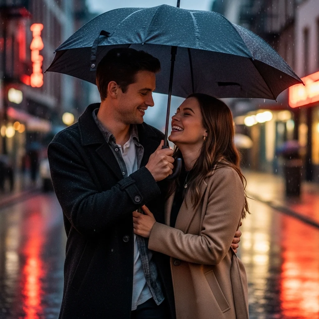 Smooth Rain Rizz Lines That Feel Effortless and Charming