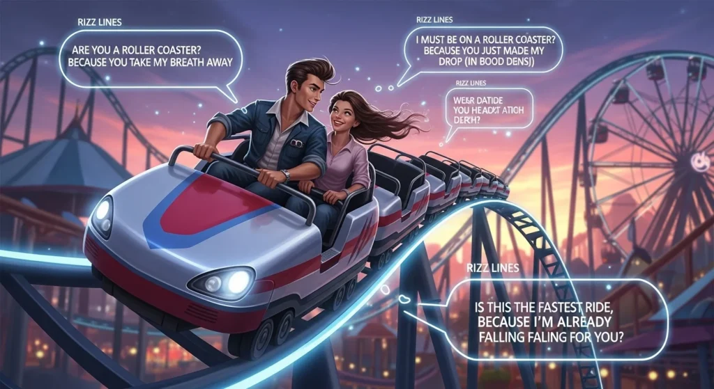 Smooth Roller Coaster Rizz Lines