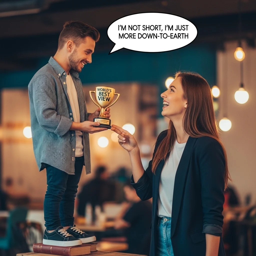 Social Media Short Height Rizz Lines