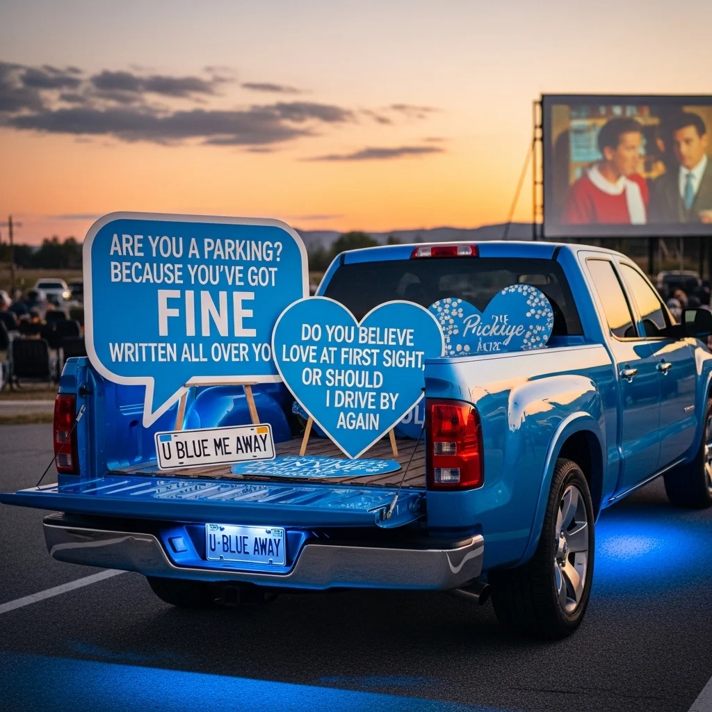 Unique Blue Pick Up Lines