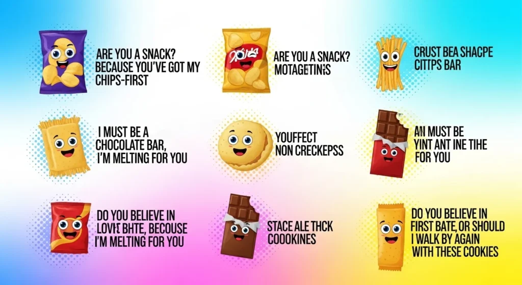 Viral Snack Rizz Lines for Social Media