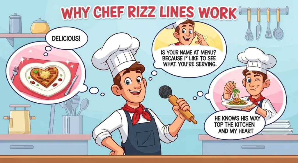 Why Chef Rizz Lines Work