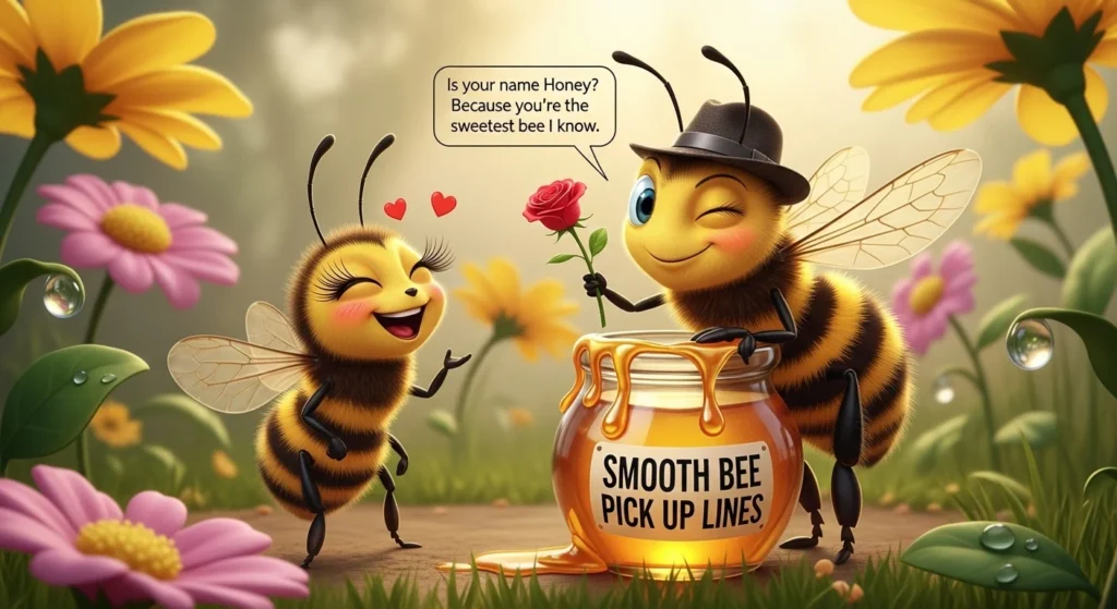 Smooth Bee Pick Up Lines