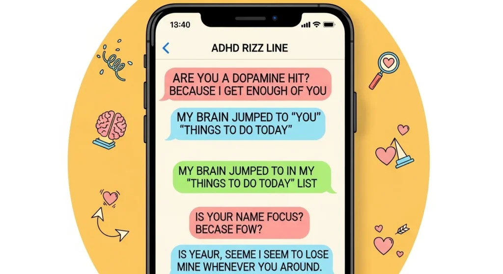 ADHD Rizz Lines for Texting Your Crush Without Overthinking