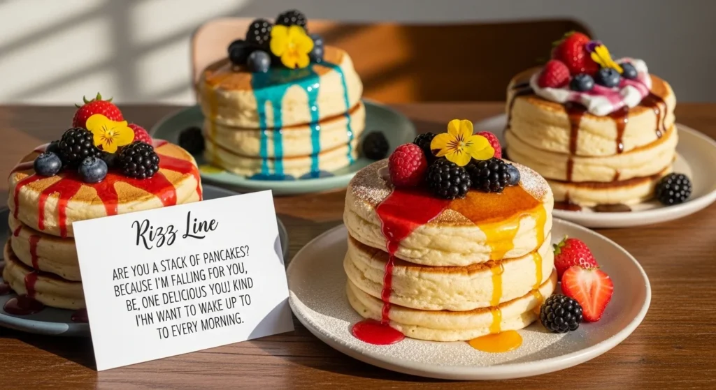 🎨 Aesthetic Pancakes Rizz Lines for Instagram Captions
