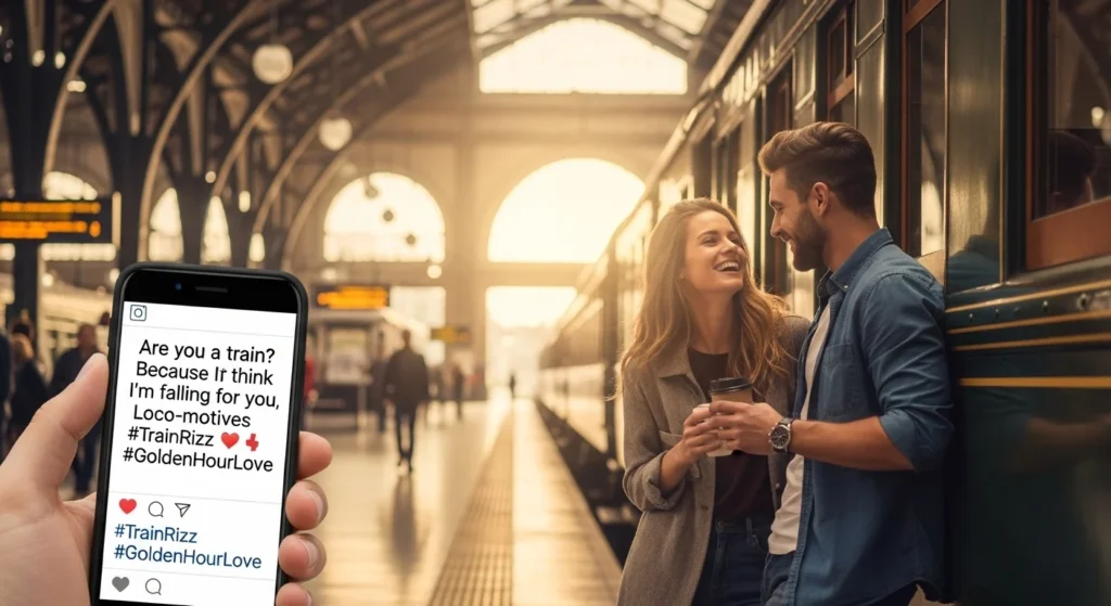 📸 Aesthetic Train Rizz Lines for Instagram Captions