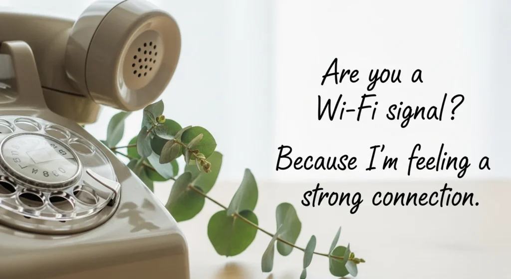 📸 Aesthetic WiFi Pick Up Lines for Instagram Captions