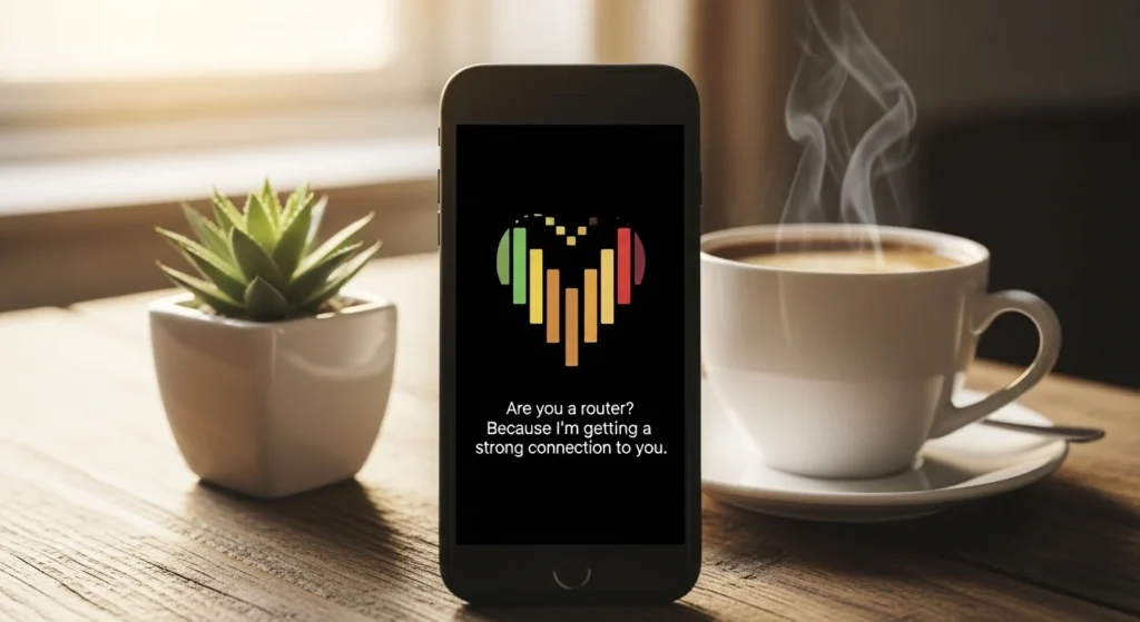 Aesthetic WiFi Rizz Lines for Instagram Captions