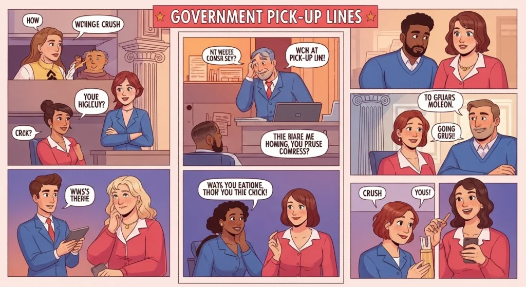 Best Government Pick Up Lines to Impress Your Crush