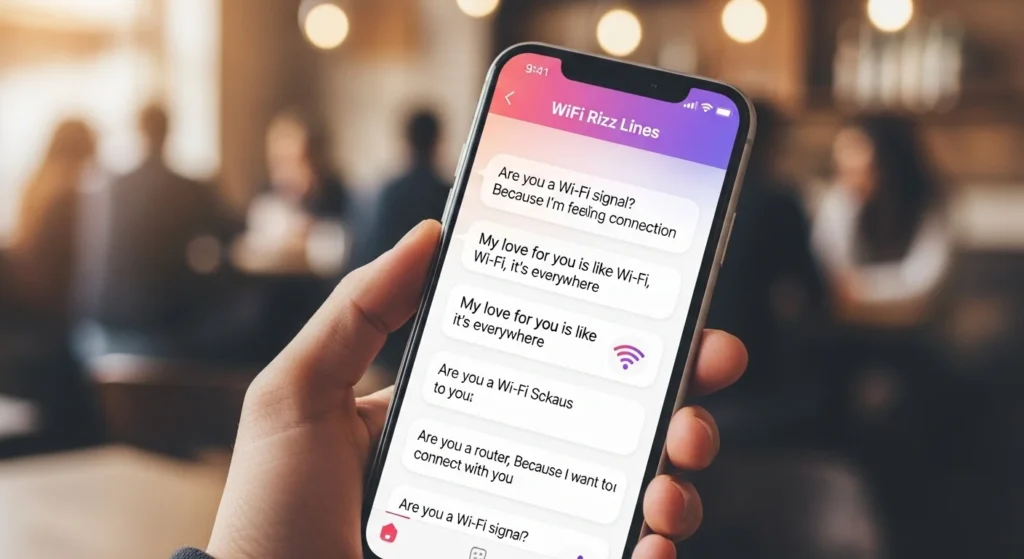 Best WiFi Rizz Lines for Dating Apps (Tinder, Bumble, etc.)