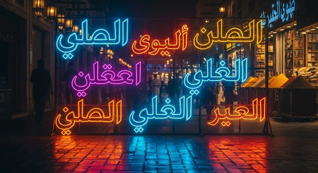 Bold Arab Rizz Lines