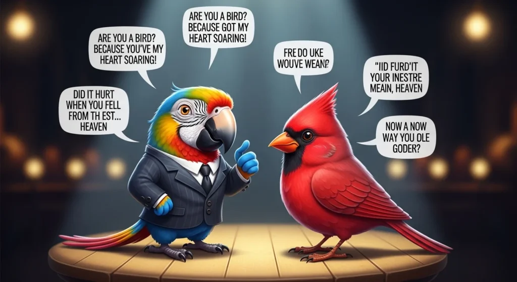 Bold Bird Pick Up Lines