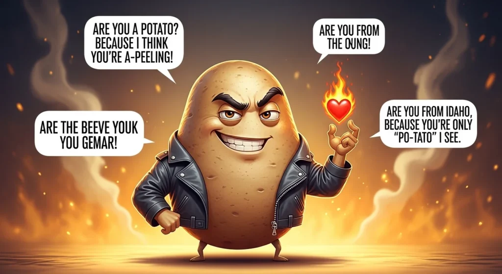 🔥 Bold Potato Rizz Lines