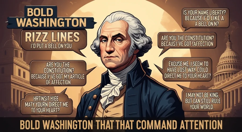 Bold Washington Rizz Lines That Command Attention