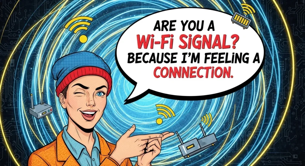 Bold WiFi Pick Up Lines