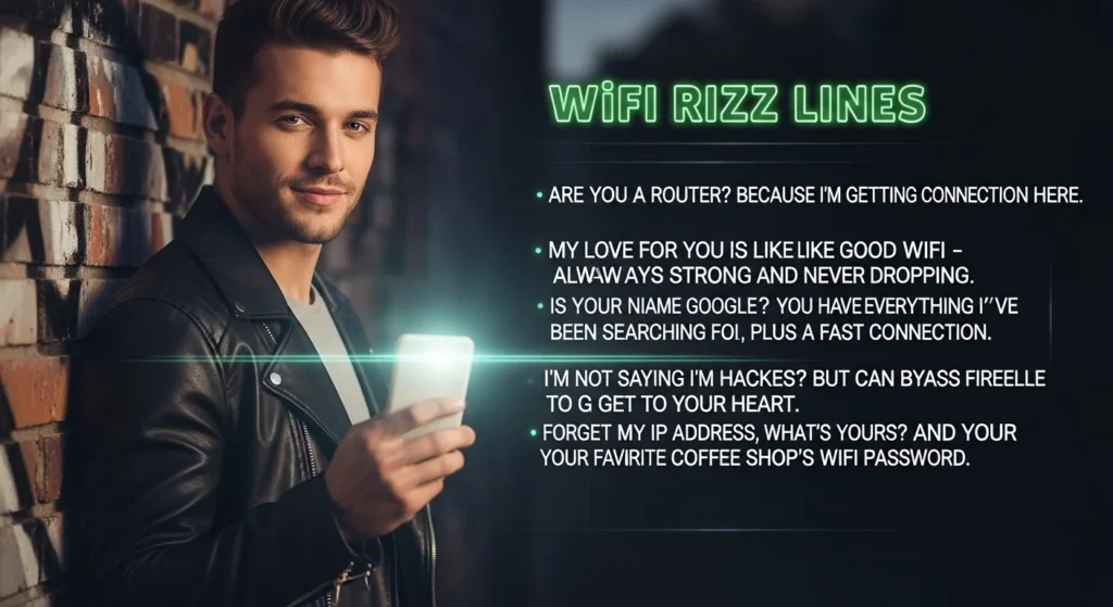 Bold WiFi Rizz Lines (Confident, Direct, Fearless)