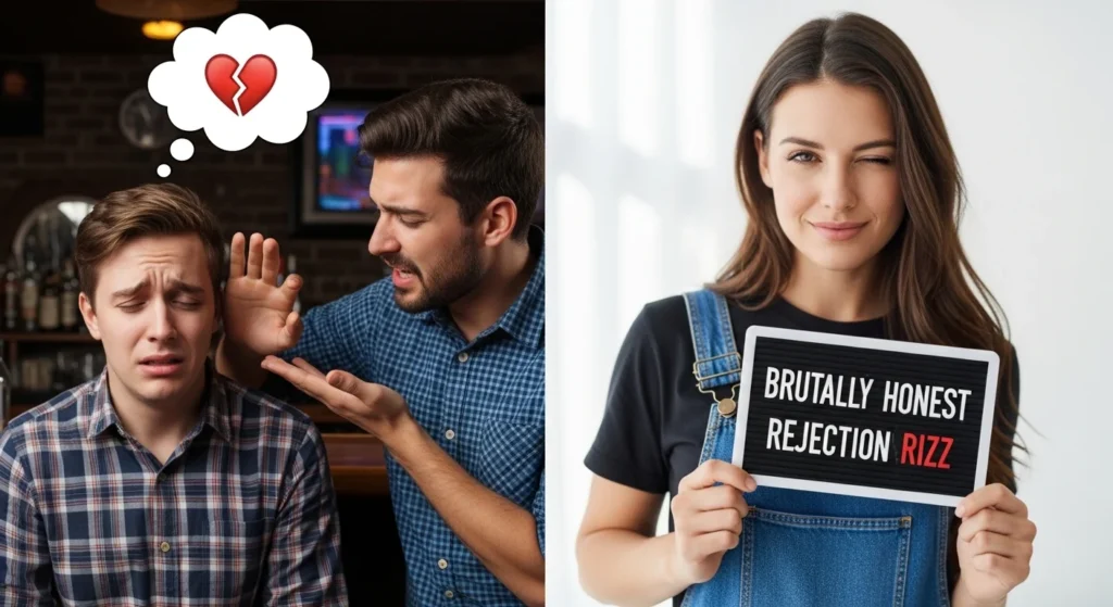 🚫 Brutally Honest Rejection Rizz Lines
