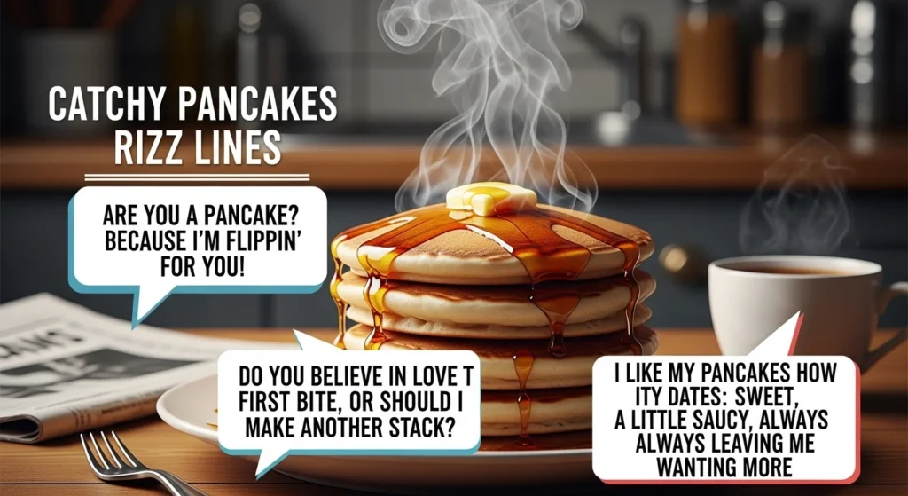 🔥 Catchy Pancakes Rizz Lines That Go Viral