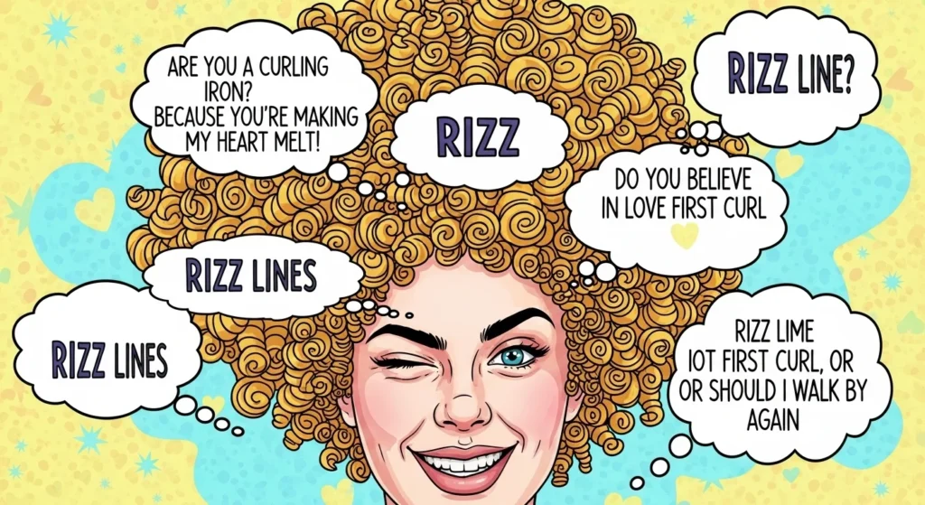 Cheesy Curly Hair Rizz Lines That Actually Work