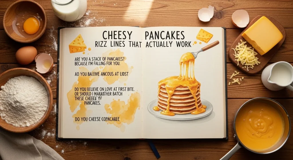 🧀 Cheesy Pancakes Rizz Lines That Actually Work