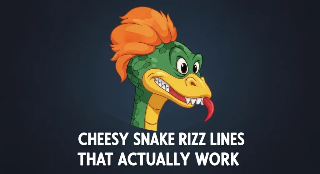 🧀 Cheesy Snake Rizz Lines That Actually Work