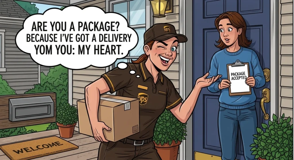 Cheesy UPS Rizz Lines That Actually Work