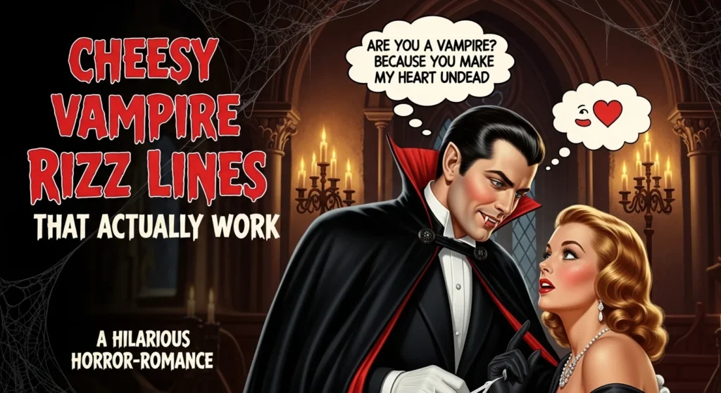 Cheesy Vampire Rizz Lines That Actually Work