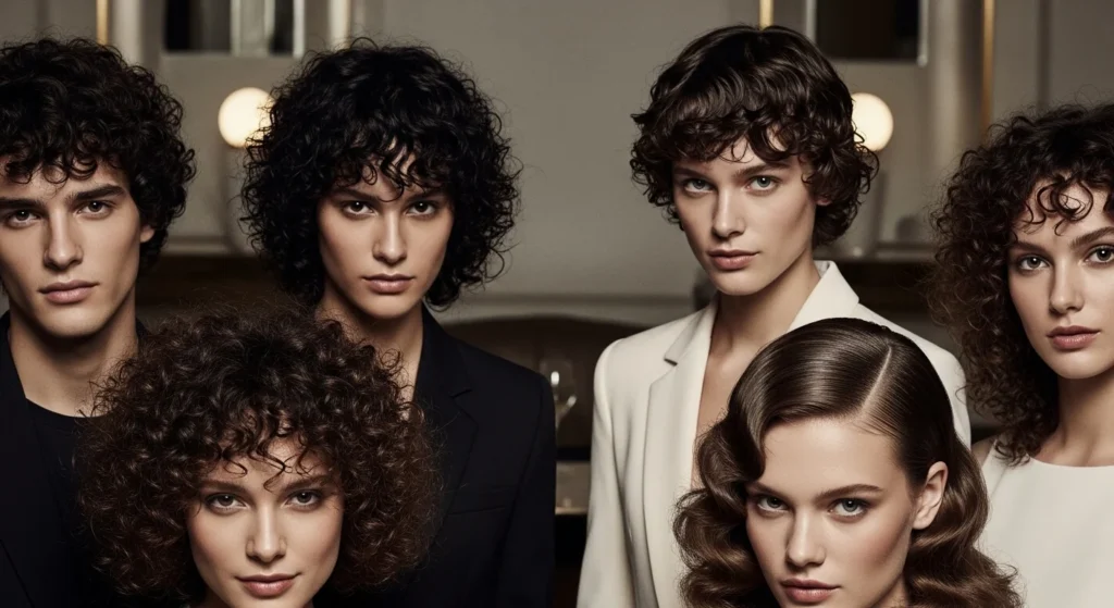 Classy & Elegant Curly Hair Rizz Lines