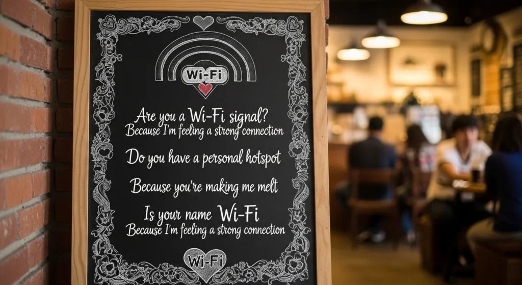 🎯 Clever WiFi Pick Up Lines That Show Intelligence