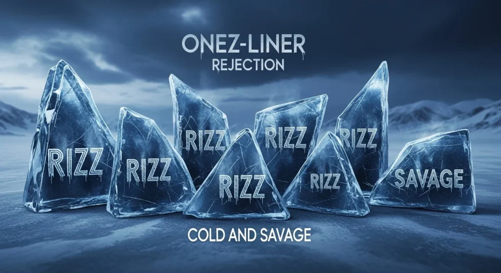 🔥 Cold & Savage One-Liner Rejection Rizz Lines
