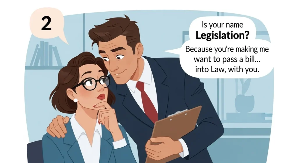 Confidence-Boosting Government Pick Up Lines