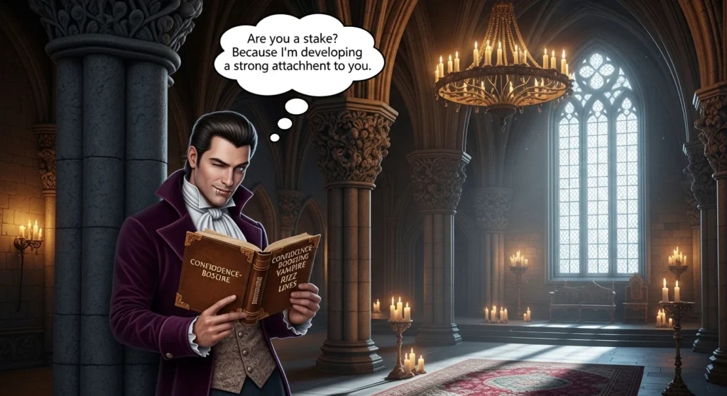 Confidence-Boosting Vampire Rizz Lines