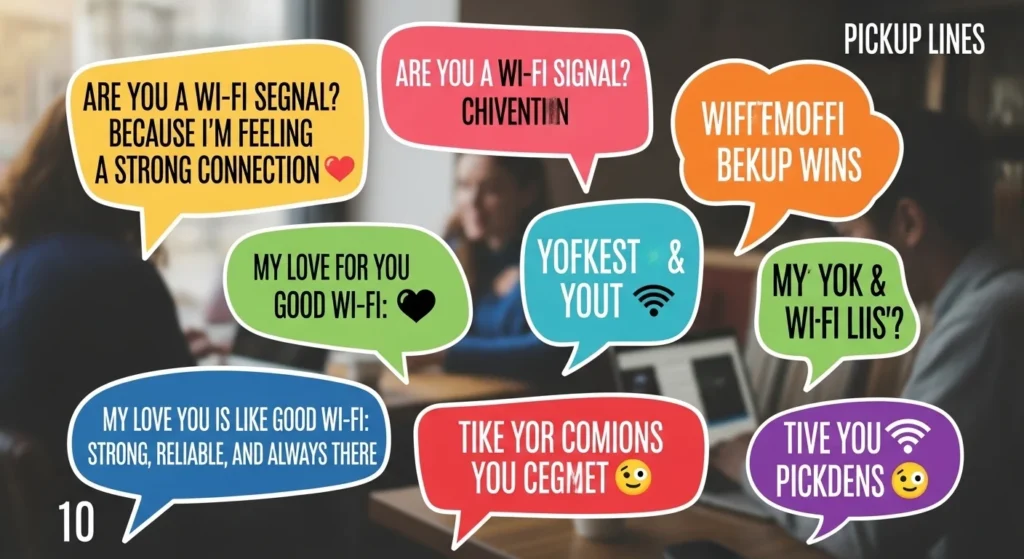 😎 Confidence-Boosting WiFi Pick Up Lines