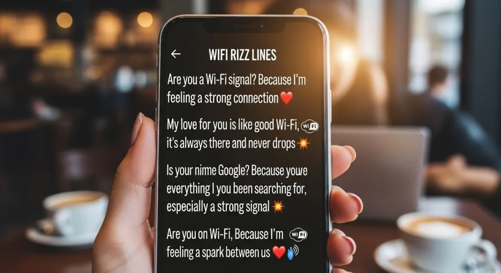 Confidence-Boosting WiFi Rizz Lines