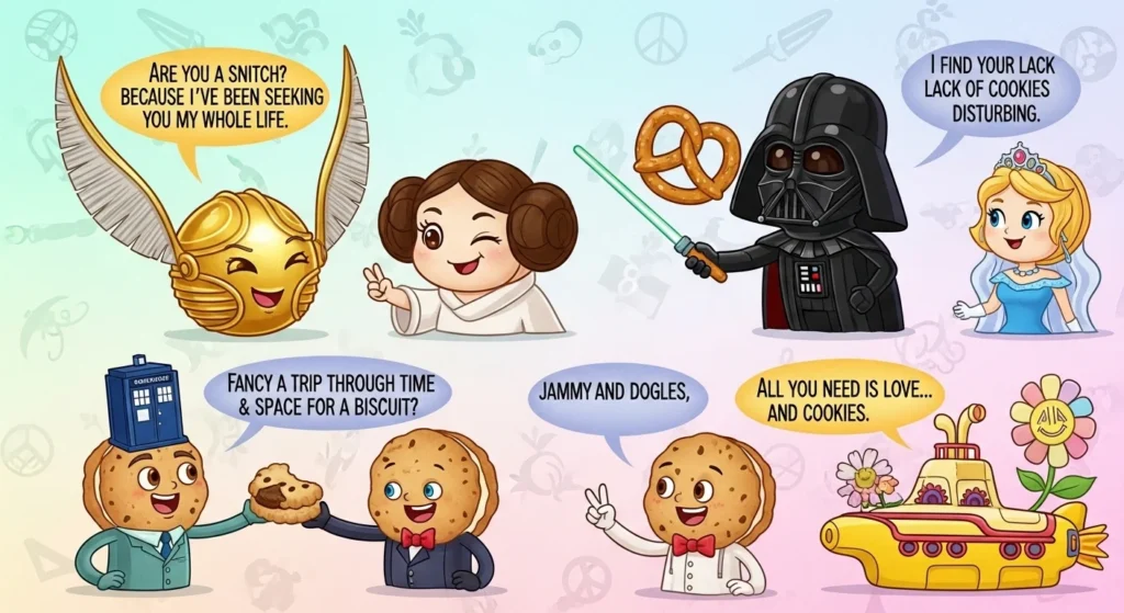 🍪 Cookie Rizz Lines Inspired by Pop Culture References